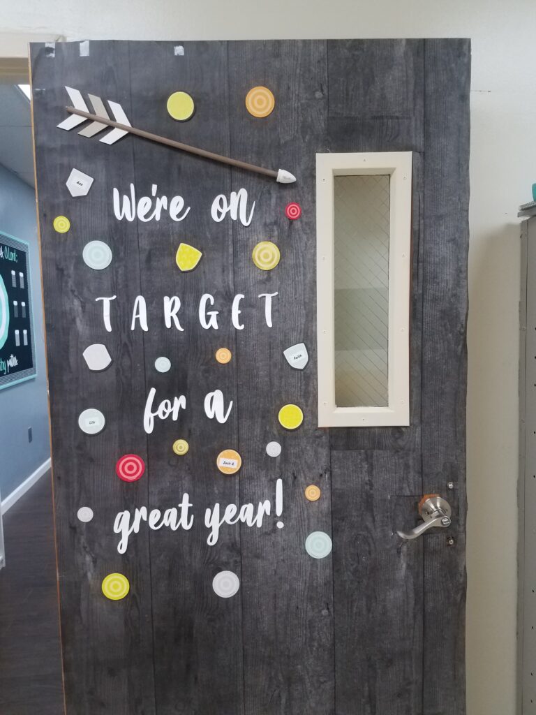 back to school door decorations